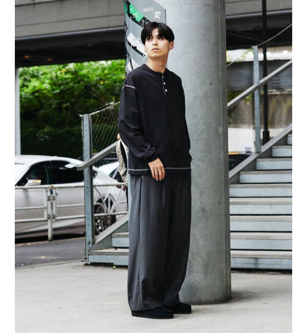 JOURNAL STANDARD「TRモダン ワイド スラックス」|スラックス|