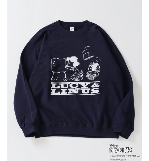 JOURNAL STANDARD relume「PEANUTS / ピーナッツ 別注 FANTASY A&G INC プリントスウェット WINTER」|スウェット・ジャージ|