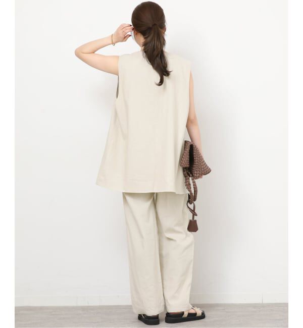 JOURNAL STANDARD relume「［手洗い可］リネンフィールノーカラージレ」|その他|