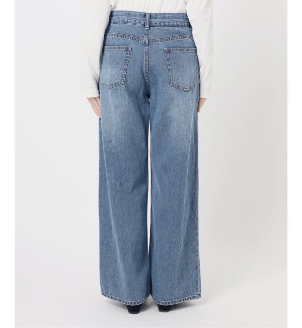 JOURNAL STANDARD relume「ストリングワイドデニム」|デニム|