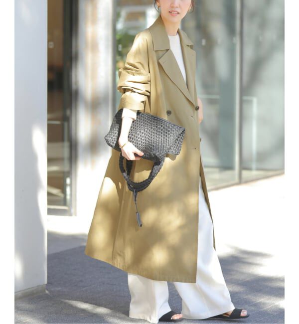 JOURNAL STANDARD relume「《追加2》［洗濯機洗い可］コットンナイロンライトトレンチコート」|トレンチコート|