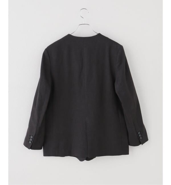 JOURNAL STANDARD「ラミーコットンツイル ノーカラー ジャケット」|その他|