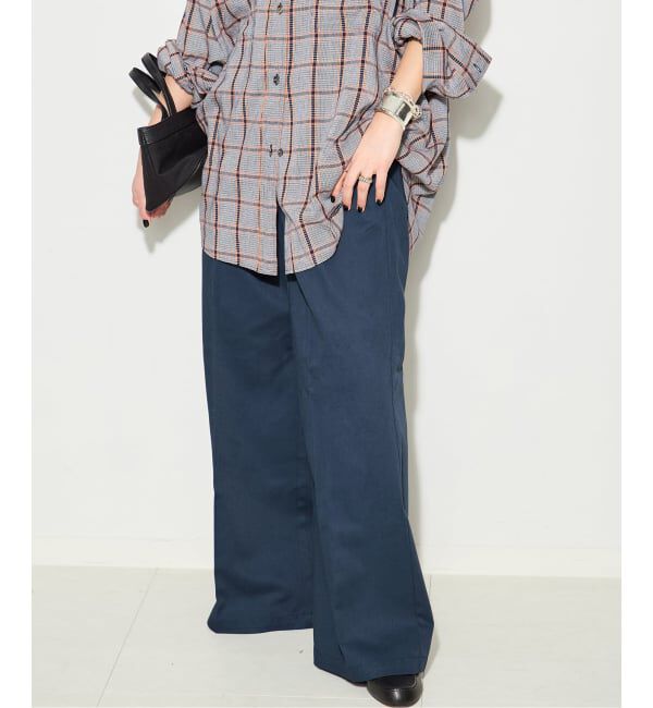 journal standard L'essage「《予約》【JANE SMITH*DICKIES*L'ESSAGE】別注 2タックBIGパンツ」|その他|