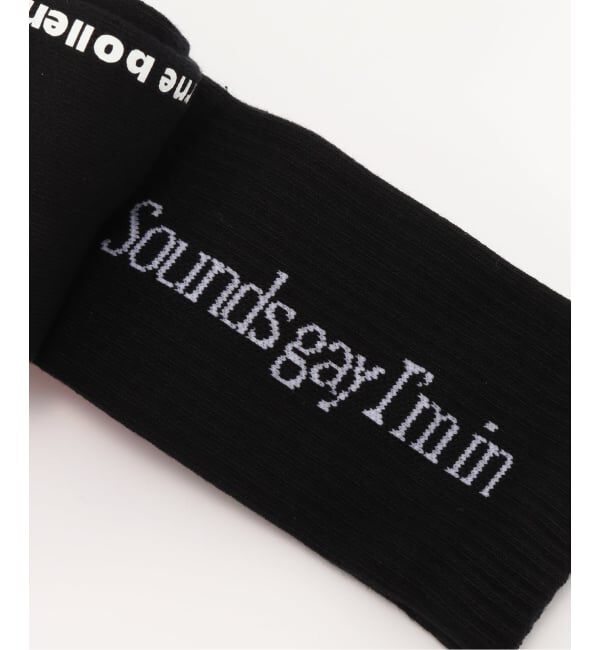 Oriens JOURNAL STANDARD「【Carne Bollente/カルネボレンテ】Smells Gay I'm In」|ソックス|