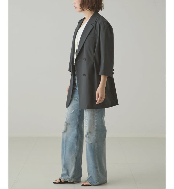 journal standard L'essage「《セットアップ可》POPLIN タックジャケット」|その他|