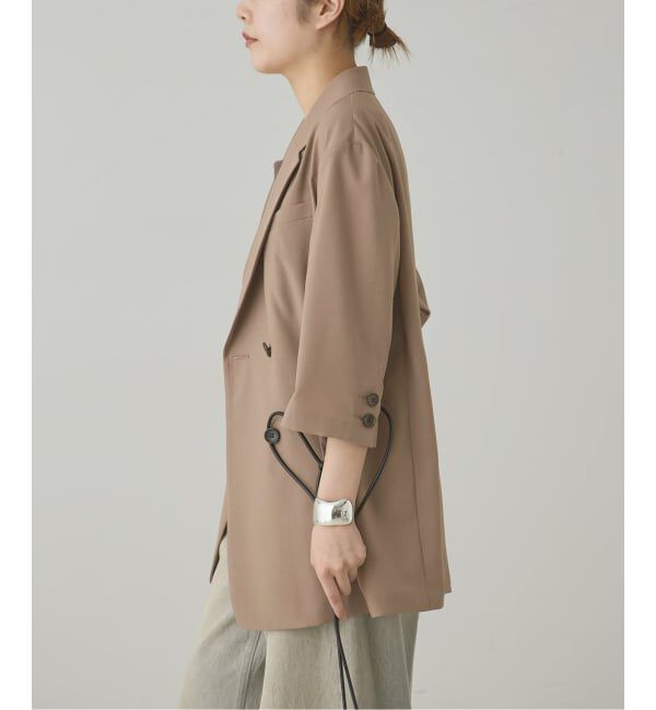 journal standard L'essage「《セットアップ可》POPLIN タックジャケット」|その他|