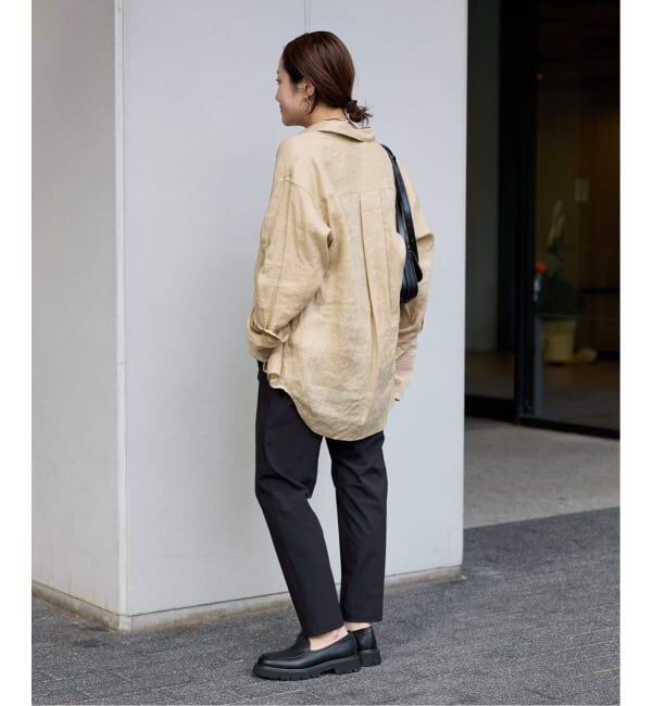 JOURNAL STANDARD「《追加2》【撥水/接触冷感/洗える/UV】リネンナイロンストレッチテーパードパンツ」|その他|