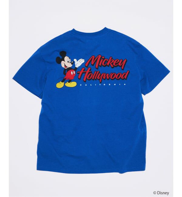 JOURNAL STANDARD「MICKEY MOUSE / ミッキー マウス 別注 プリント Tシャツ」|Tシャツ・カットソー|