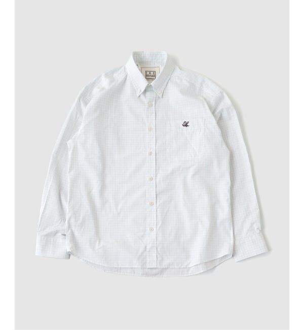 JOURNAL STANDARD「IKE BEHAR / アイクベーハー Broad Tattersall SH」|シャツ・ブラウス|グリーン