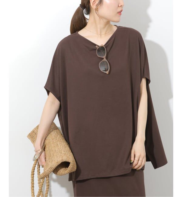 JOURNAL STANDARD relume「《予約》バイオウォッシュプルオーバー」|Tシャツ・カットソー|ブラウン