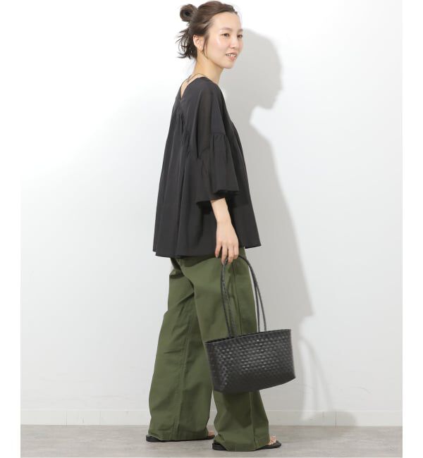 JOURNAL STANDARD relume「《予約》【NHE/ニエ】NGANG LONG HAND：かごバッグ」|かごバッグ|