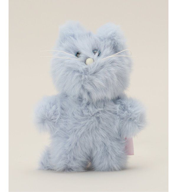 U by SPICK&SPAN「【Olivet/オリベ】 baby cat keychain」|キーケース|サックスブルー