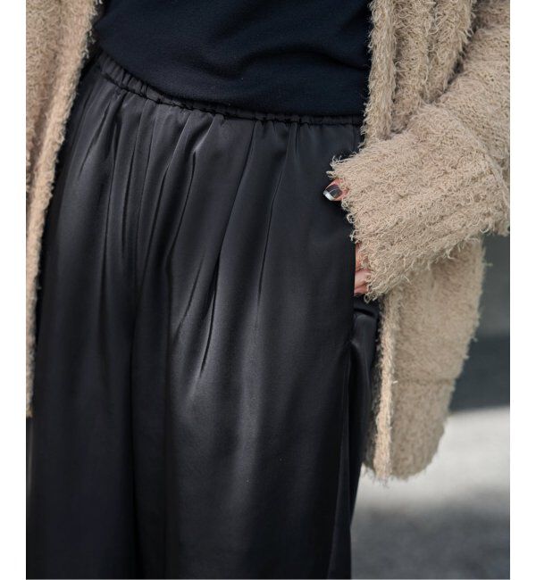 FRAMeWORK「≪追加≫サテンストレッチイージーパンツ2」|その他|