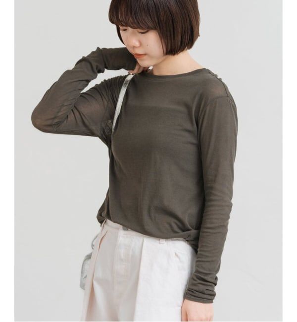 FRAMeWORK「≪追加≫HTシアーロングTee5」|Tシャツ・カットソー|