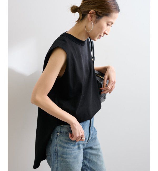 FRAMeWORK「ATON/エイトン 12/-AIR SPINNING ROUND HEM タンクトップ」|タンクトップ|