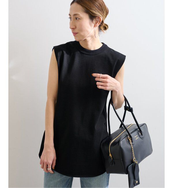 FRAMeWORK「ATON/エイトン 12/-AIR SPINNING ROUND HEM タンクトップ」|タンクトップ|