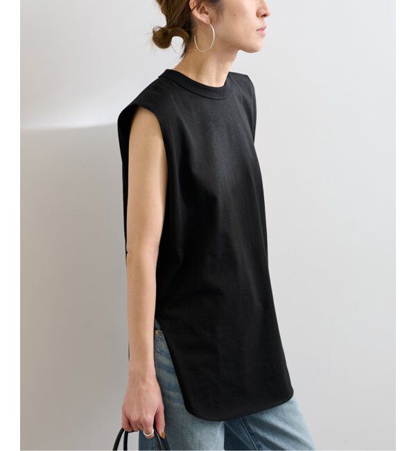 FRAMeWORK「ATON/エイトン 12/-AIR SPINNING ROUND HEM タンクトップ」|タンクトップ|