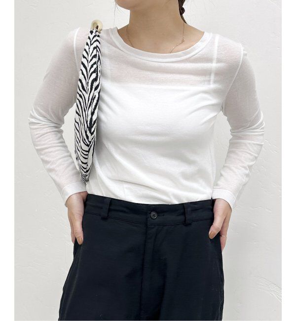 U by SPICK&SPAN「《追加2》C/NY シアートップス」|Tシャツ・カットソー|