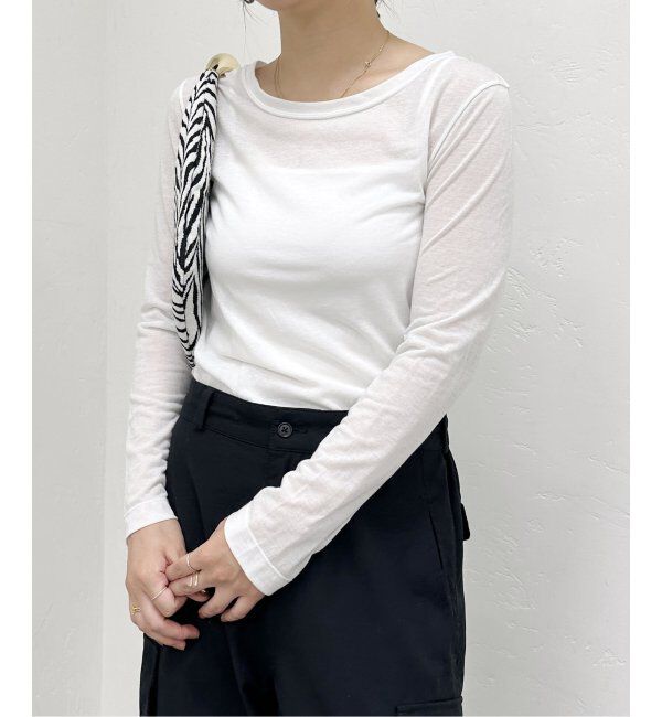 U by SPICK&SPAN「《追加2》C/NY シアートップス」|Tシャツ・カットソー|