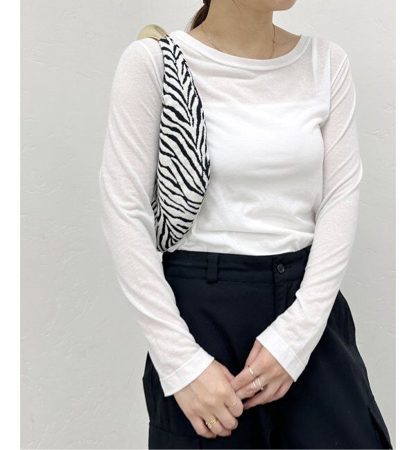 U by SPICK&SPAN「《追加2》C/NY シアートップス」|Tシャツ・カットソー|