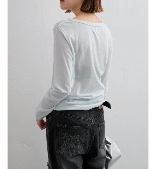 U by SPICK&SPAN「《追加2》C/NY シアートップス」|Tシャツ・カットソー|