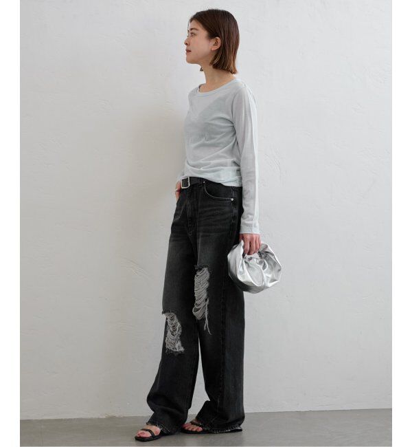 U by SPICK&SPAN「《追加2》C/NY シアートップス」|Tシャツ・カットソー|