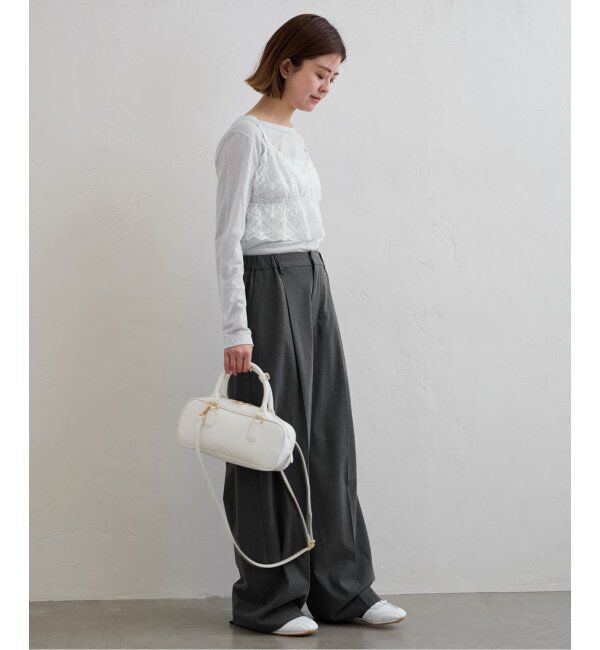 U by SPICK&SPAN「《追加2》C/NY シアートップス」|Tシャツ・カットソー|