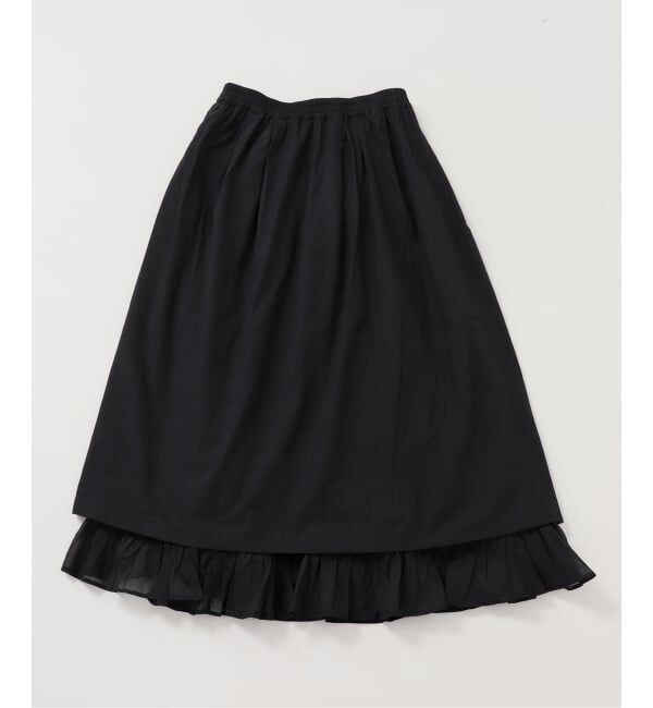 Spick and Span「《一部店舗+WEB限定》ドットエンブロイダリースカート」|スカート|