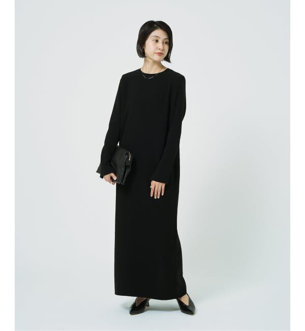 HARDY NOIR「《追加10》ダブルクロスミニマルロングドレス」|ワンピース|