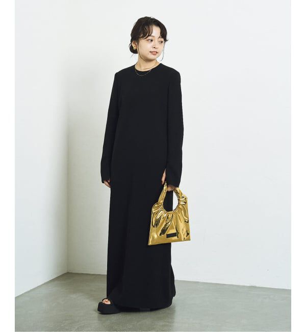 HARDY NOIR「《追加10》ダブルクロスミニマルロングドレス」|ワンピース|