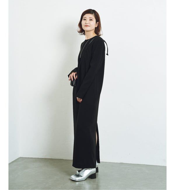 HARDY NOIR「《追加10》ダブルクロスミニマルロングドレス」|ワンピース|