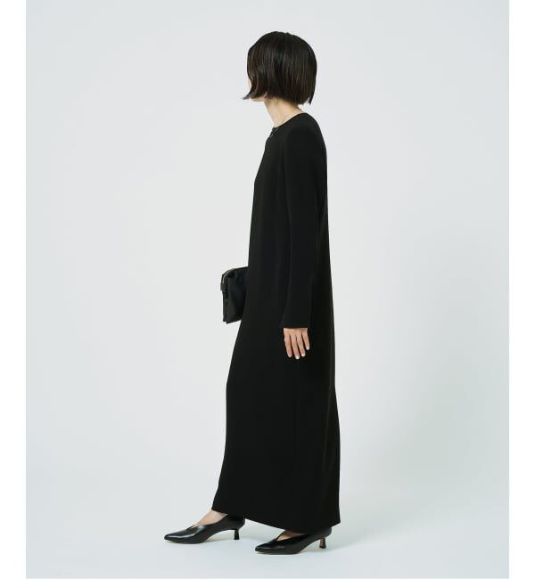 HARDY NOIR「《追加10》ダブルクロスミニマルロングドレス」|ワンピース|