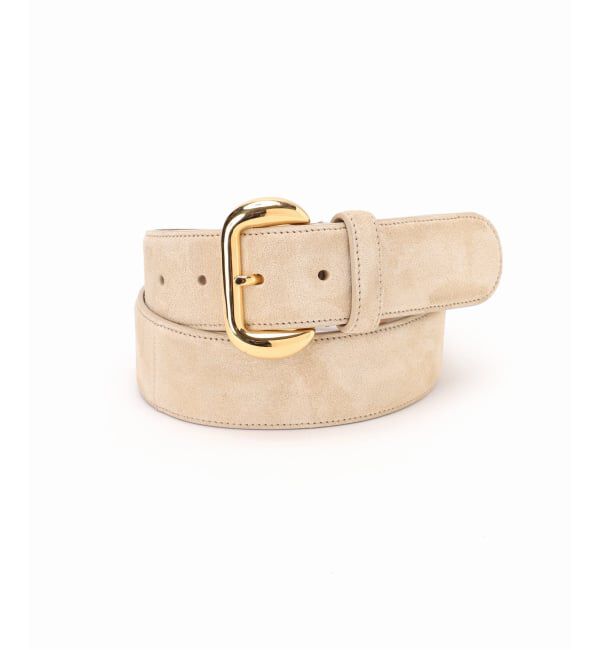 NOBLE「ATELIER AMBOISE/アトリエ アンボワーズ スウェードワイドベルト」|ベルト|