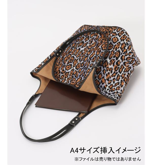 FRAMeWORK「AVACATION/アヴァケーション TENT L LILAC LEO」|トートバッグ|