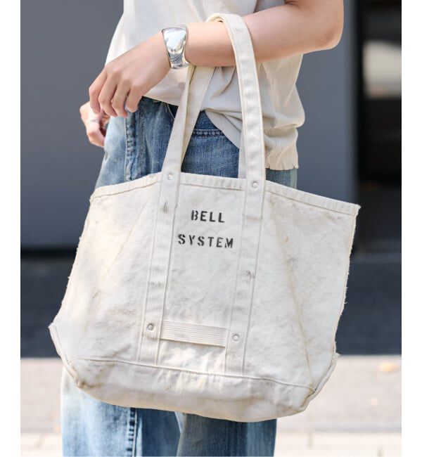 FRAMeWORK「≪予約≫BELL SYSTEM キャンバスツールバッグSロング」|トートバッグ|