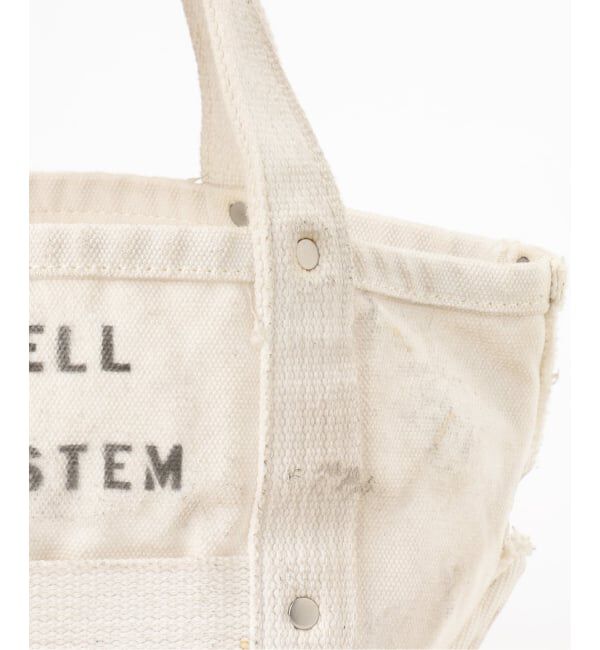 FRAMeWORK「≪予約≫BELL SYSTEM キャンバスツールバッグXSショート」|トートバッグ|