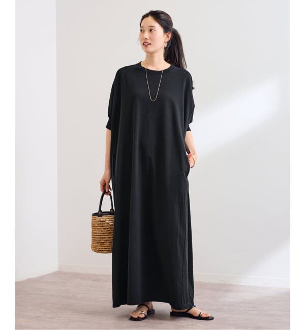 FRAMeWORK「≪WEB限定 / 追加予約≫ポケットツキジャージドレス 2」|ワンピース|ブラック