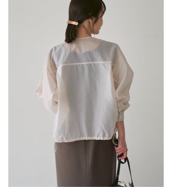 NOBLE「《予約》フォギーシアーアウトポケットブルゾン」|その他|