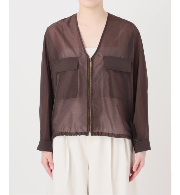NOBLE「《予約》フォギーシアーアウトポケットブルゾン」|その他|