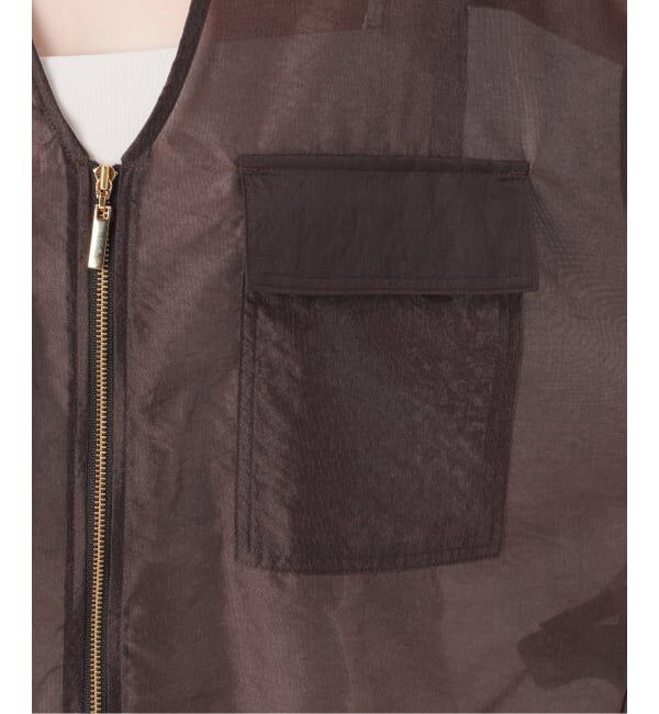 NOBLE「《予約》フォギーシアーアウトポケットブルゾン」|その他|