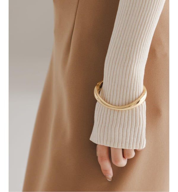 NOBLE「《追加予約》PETIT MOMENTS/プティモーメント Wave Cuff」|ブレスレット・バングル|