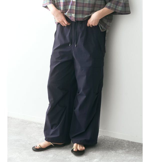 Spick and Span「《予約》SHEN TANAKA*S パラシュートパンツ」|カーゴ|