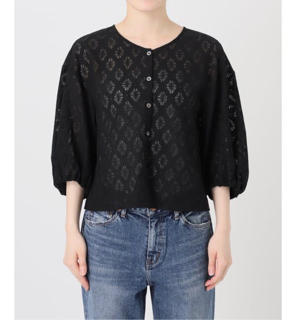 Spick and Span「《WEB限定予約》レースボレロブラウス」|シャツ・ブラウス|