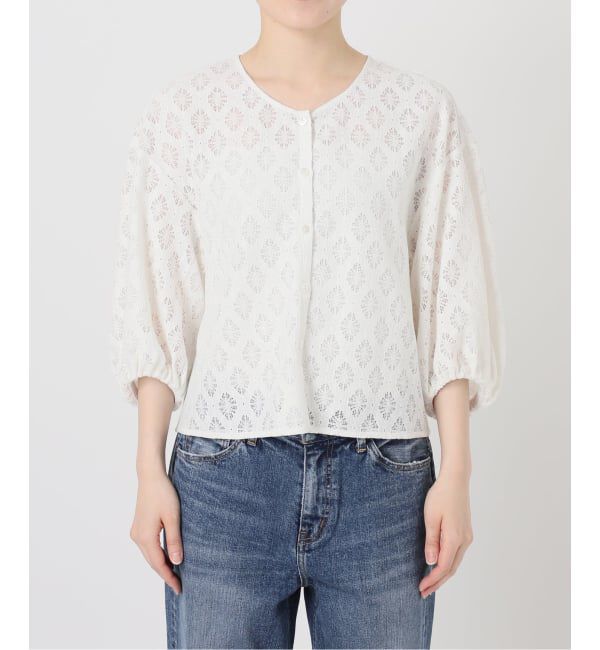 Spick and Span「《WEB限定予約》レースボレロブラウス」|シャツ・ブラウス|