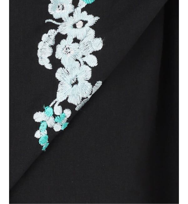 Spick and Span「《予約》ne Quittez pas / ヌキテパ  Cotton Voile Jasmine Embroidery Slee」|シャツ・ブラウス|