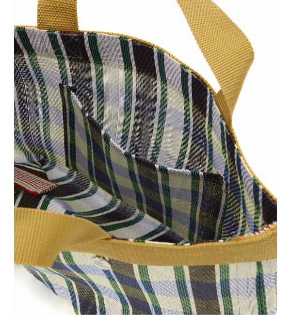 Spick and Span「《予約》ne Quittez pas / ヌキテパ Multi Stripe Mesh Small Bag」|ハンドバッグ|