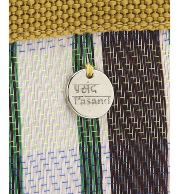 Spick and Span「《予約》ne Quittez pas / ヌキテパ Multi Stripe Mesh Small Bag」|ハンドバッグ|