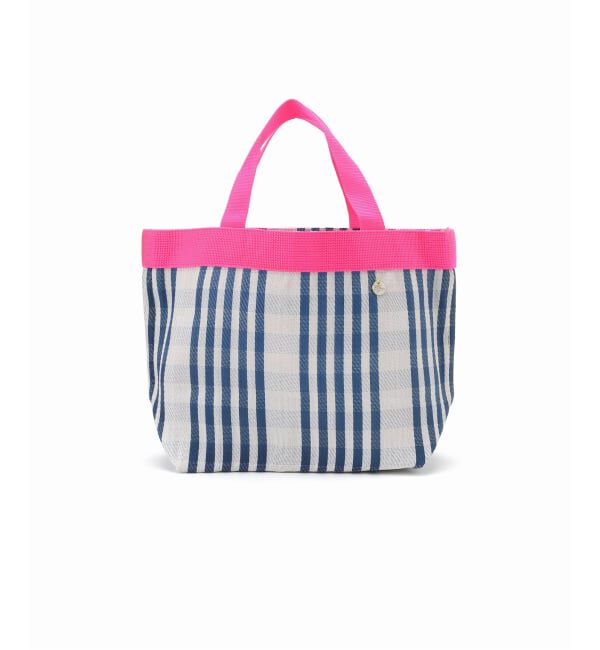 Spick and Span「《予約》ne Quittez pas / ヌキテパ Multi Stripe Mesh Small Bag」|ハンドバッグ|