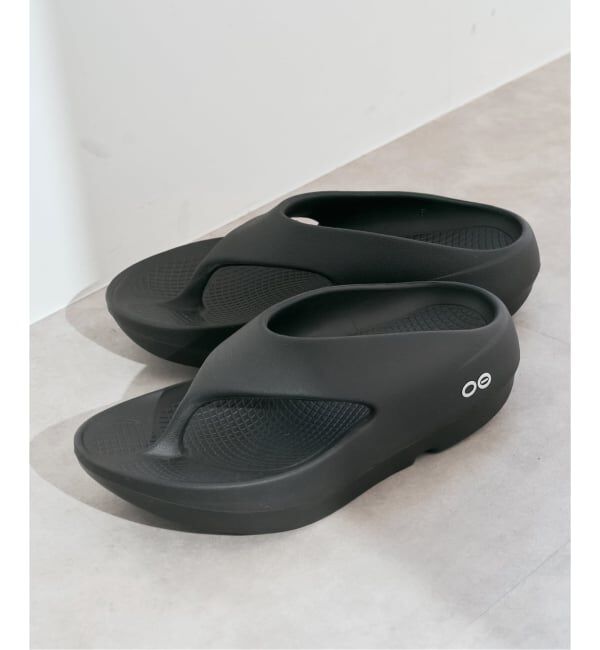 Spick and Span「《予約》OOFOS/ウーフォス Ooriginal+」|サンダル|ブラック