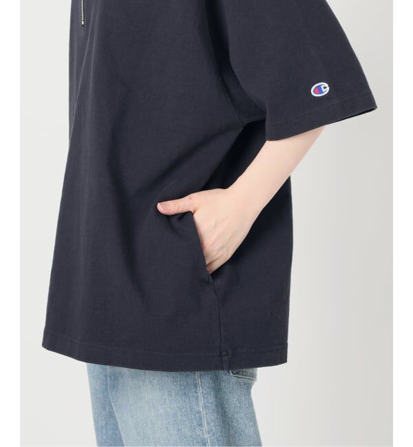 FRAMeWORK「≪追加予約≫CHAMPION/チャンピオン 別注JERSEY HALF ZIP TEE 2」|Tシャツ・カットソー|